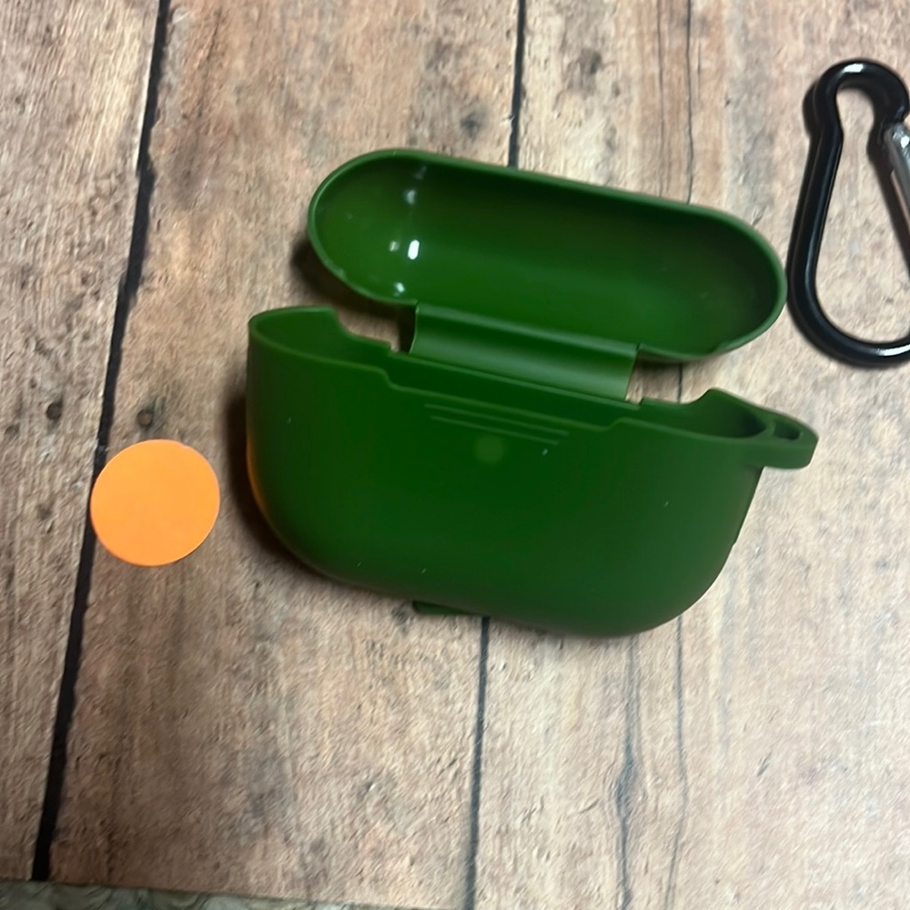 5for$10 Dark Green AirPods Pro silicone protective case - AirPods accessory